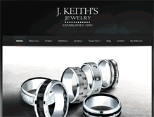 Tablet Screenshot of jkeithjewelry.com